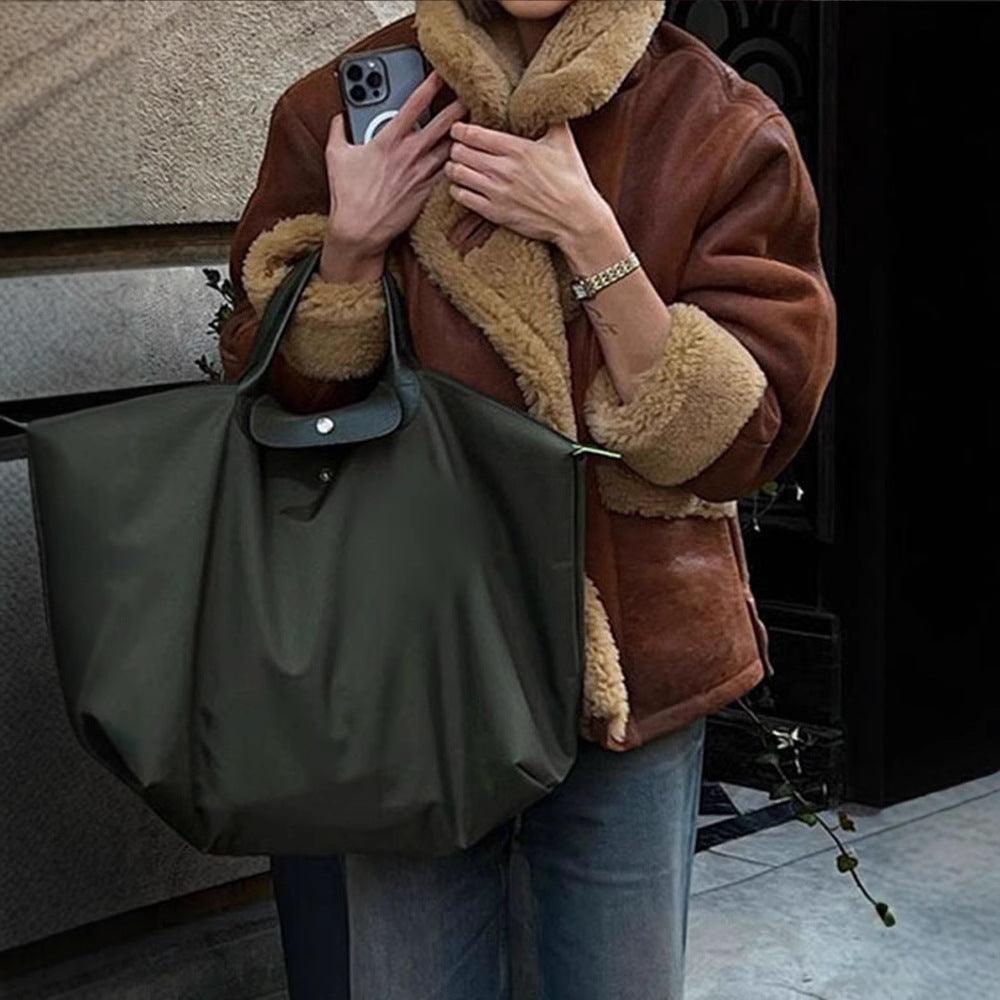 Cozy Cowgirl Lamb's Wool Jacket - Stylish Casual Outerwear | fash-ique
