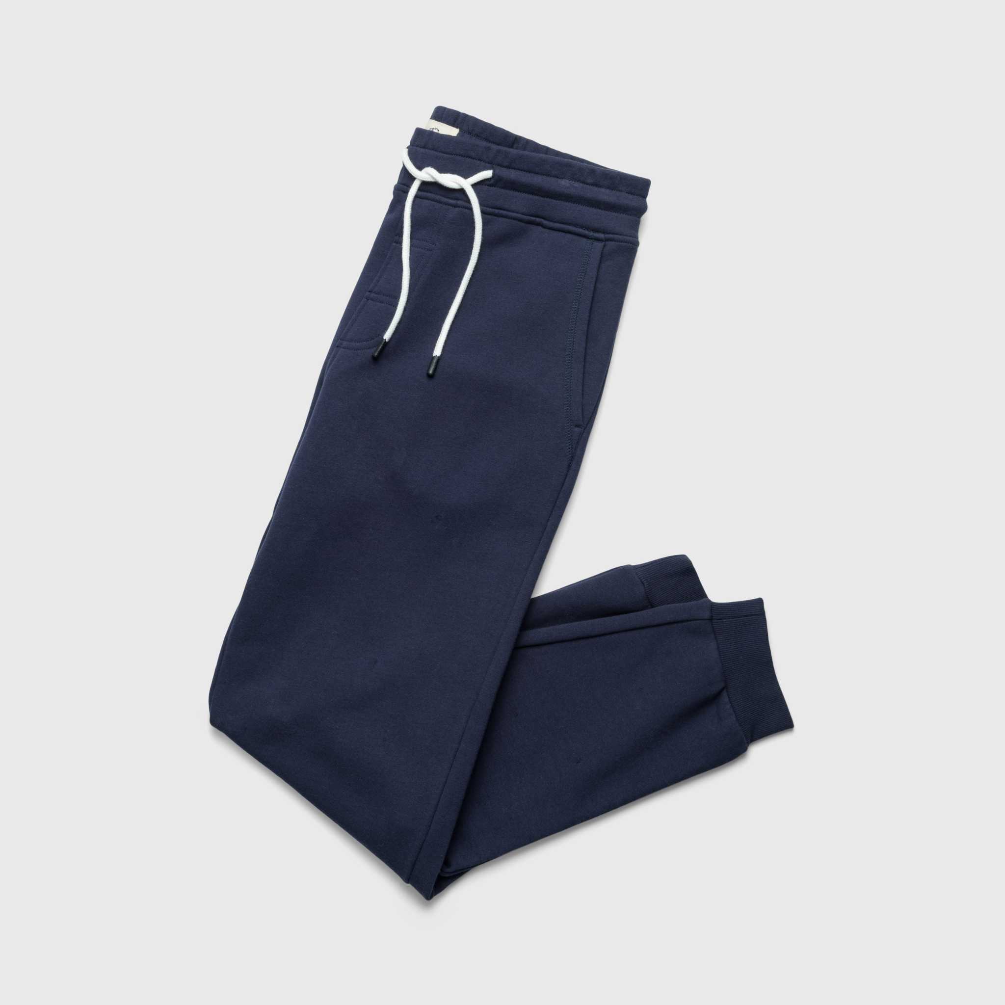 Dune Drawstring Terry Jogger - Navy Blazer