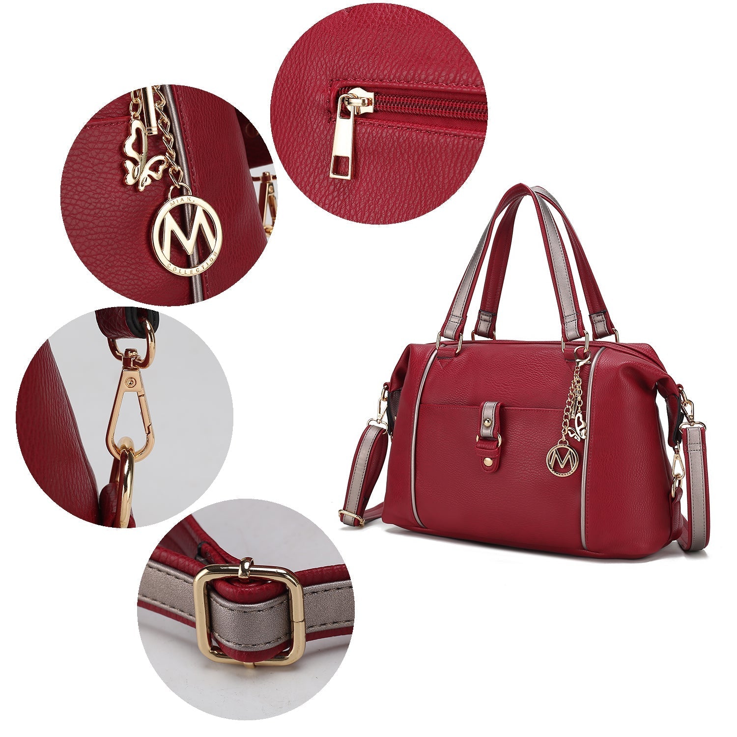 Opal Lightweight Satchel Handbag