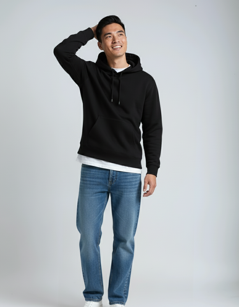 Women and Men Heavyweight Pullover Hoodie