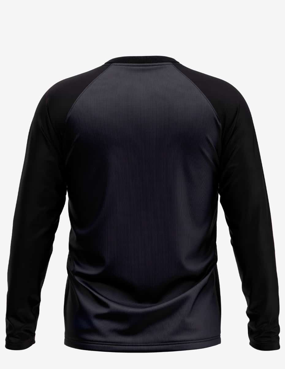 Men's Baseball Raglan Long Sleeve Shirt - RG3000 | fash-ique