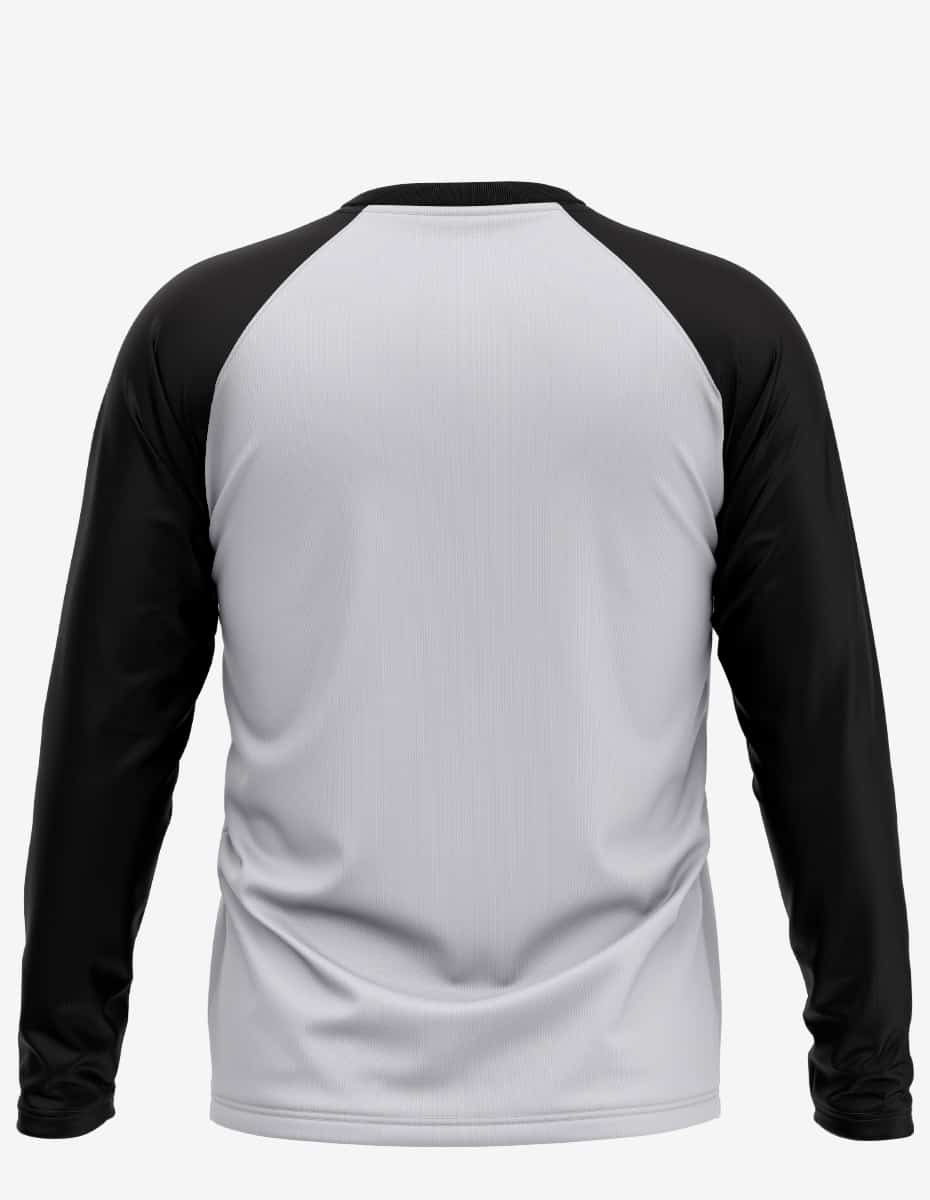 Men's Baseball Raglan Long Sleeve Shirt - RG3000 | fash-ique